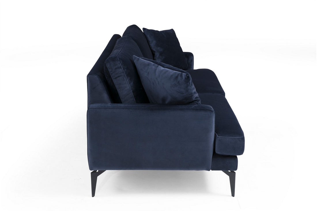 Canapé à 2 places Papira 2 Seater - Navy Blue