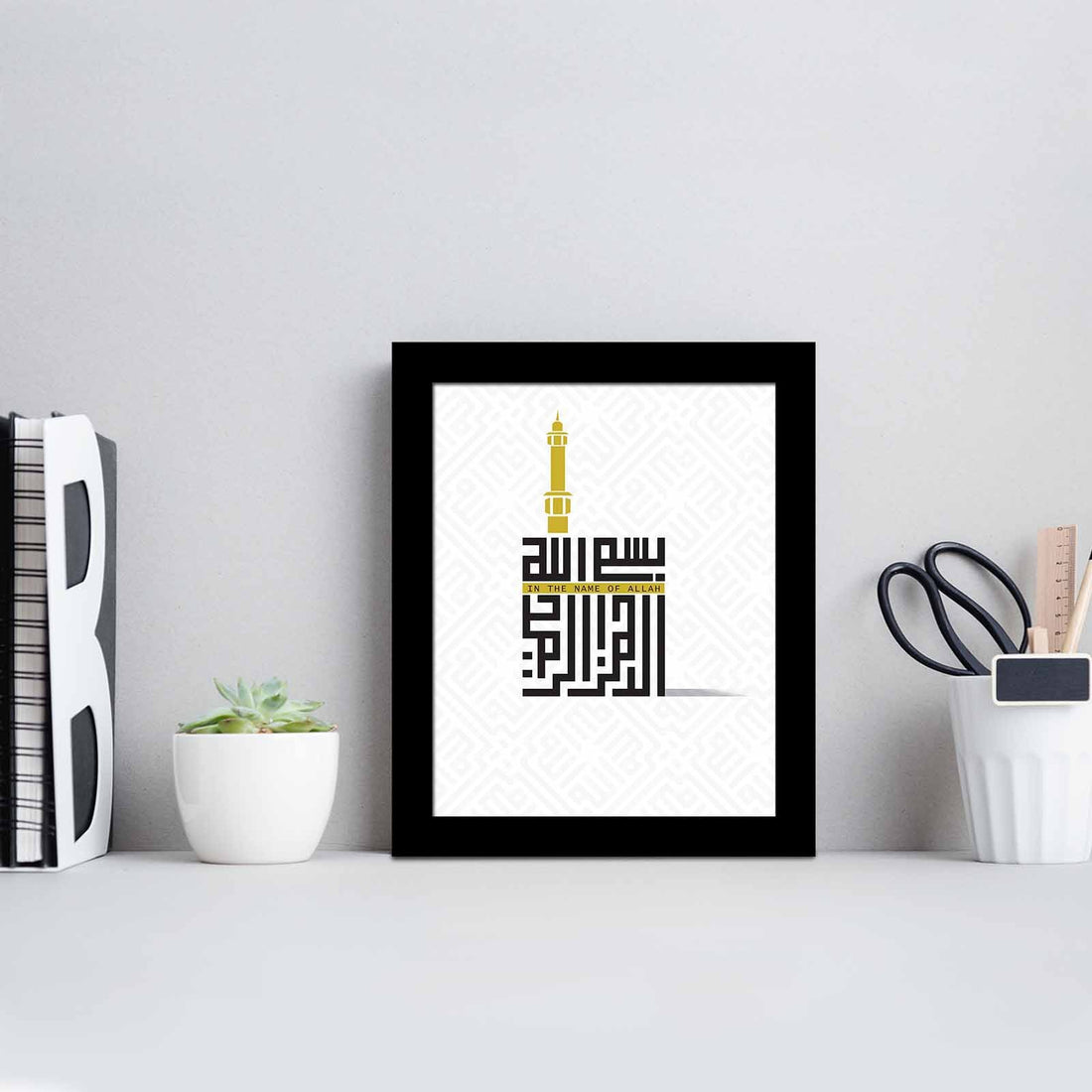 Peinture mdf encadrée décorative SCT-048