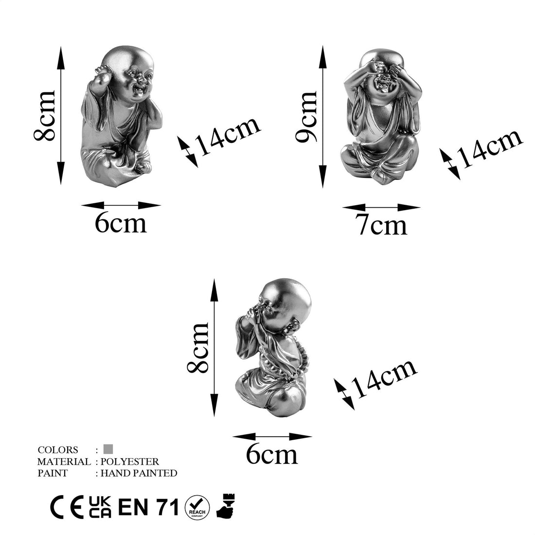 Objet de décoration DON'T SEE 
DON'T HEAR
DON'T KNOW 3