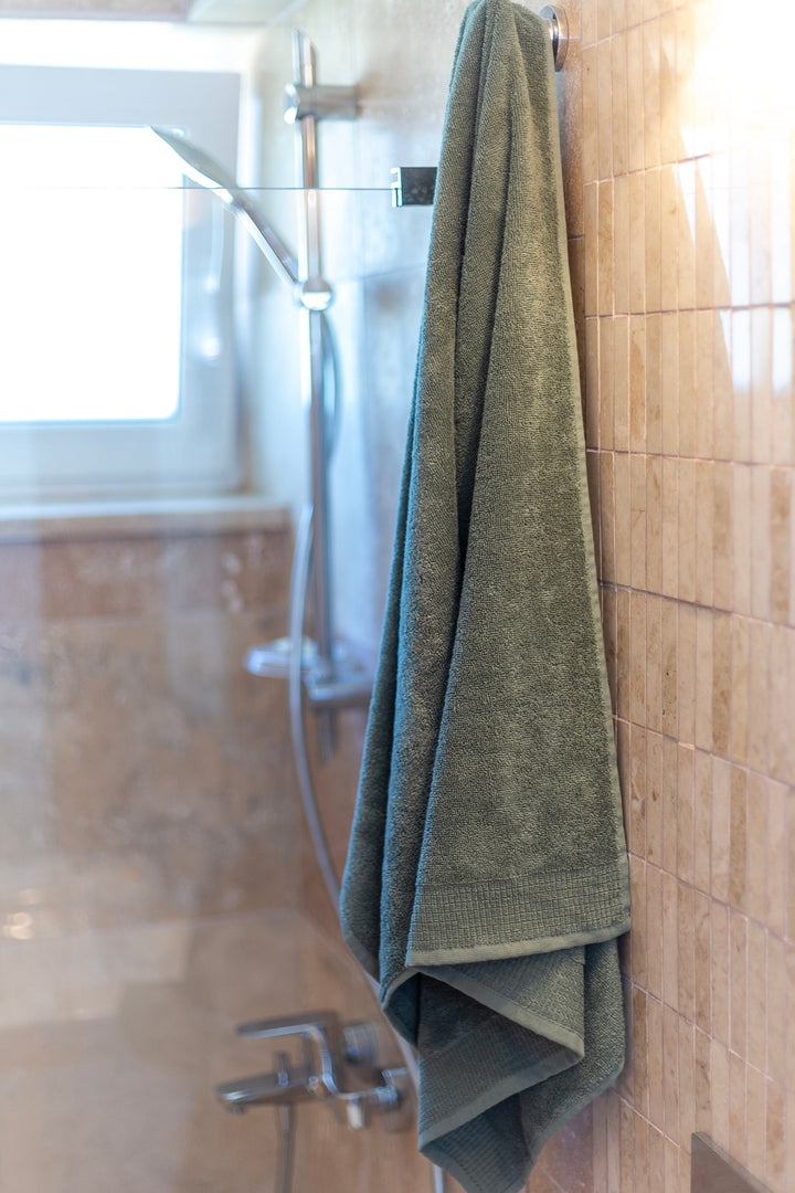 Serviette de bain Oasis - Khaki (70 x 140)