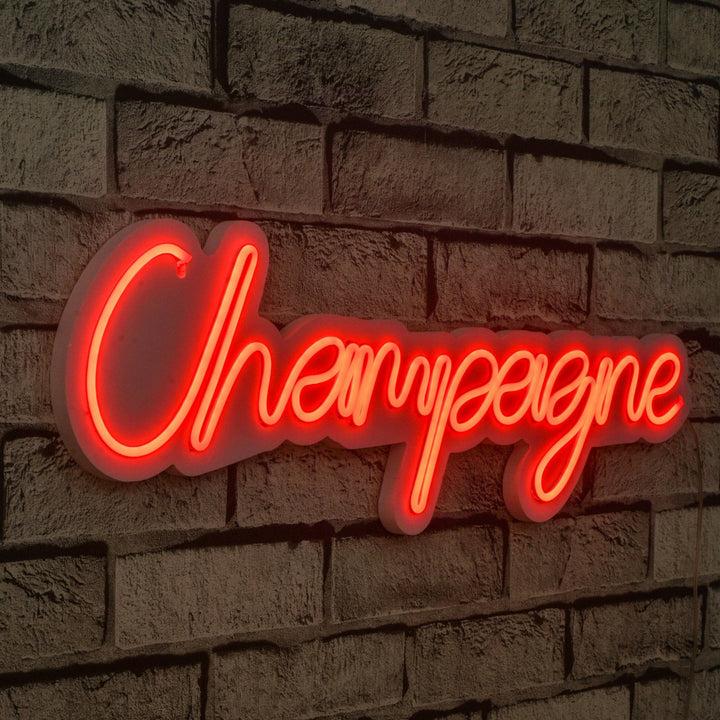 Éclairage LED en plastique décoratif Champagne - Red