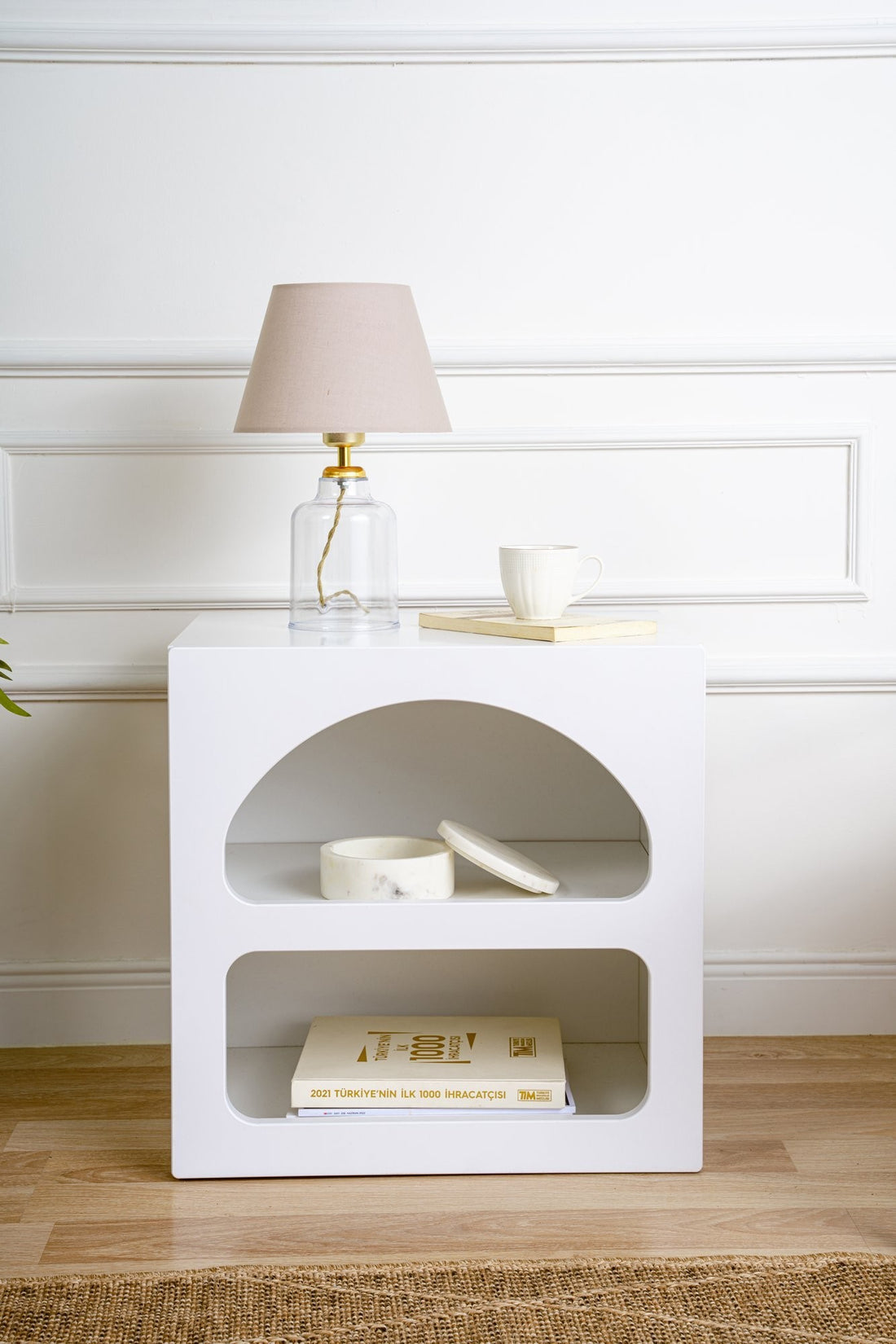 La table de nuit Lorin - White