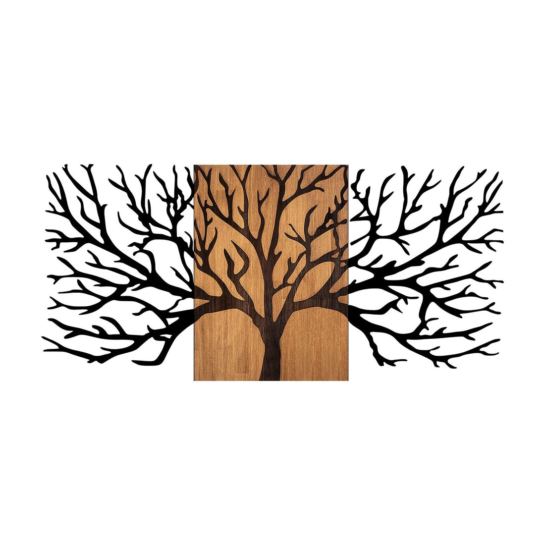 Accessoire mural en bois décoratif Tree - 327