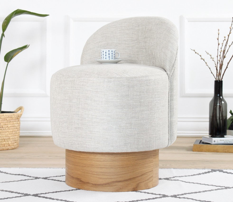 Pouf Barren Puf - Light Grey