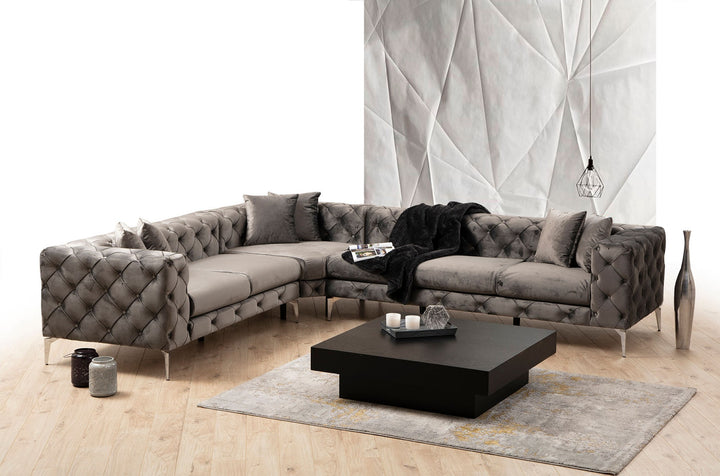 Canapé d'angle Como Left - Anthracite