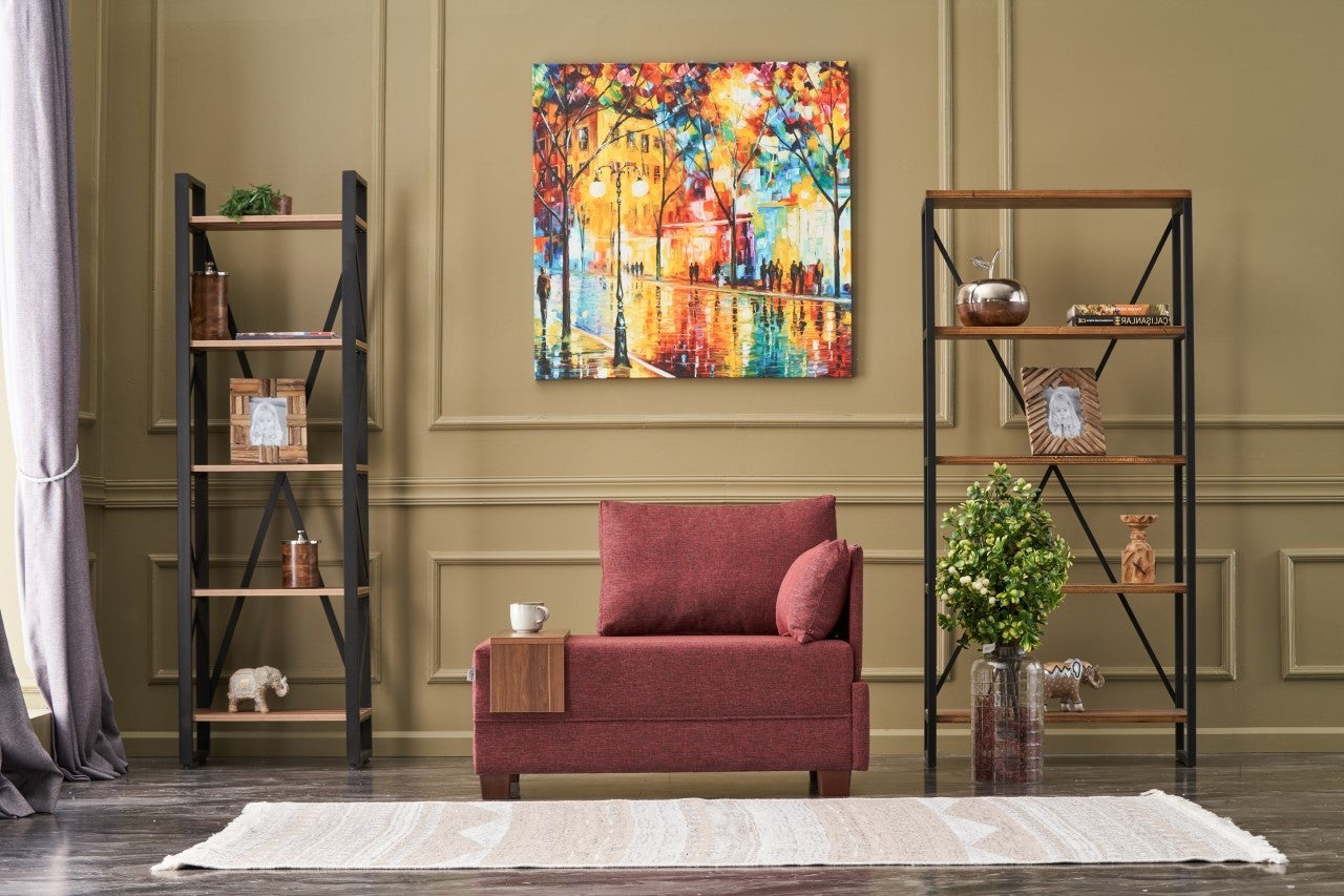 Canapé 1 place Fly Right - Claret Red