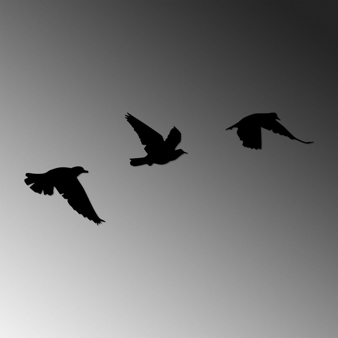 Accessoire mural en métal décoratif Birds - 477