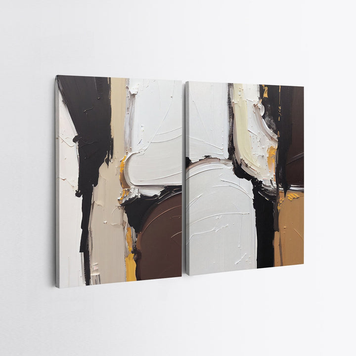 Peinture décorative en toile (2 pièces) 2KNV4349 - 50 x 70