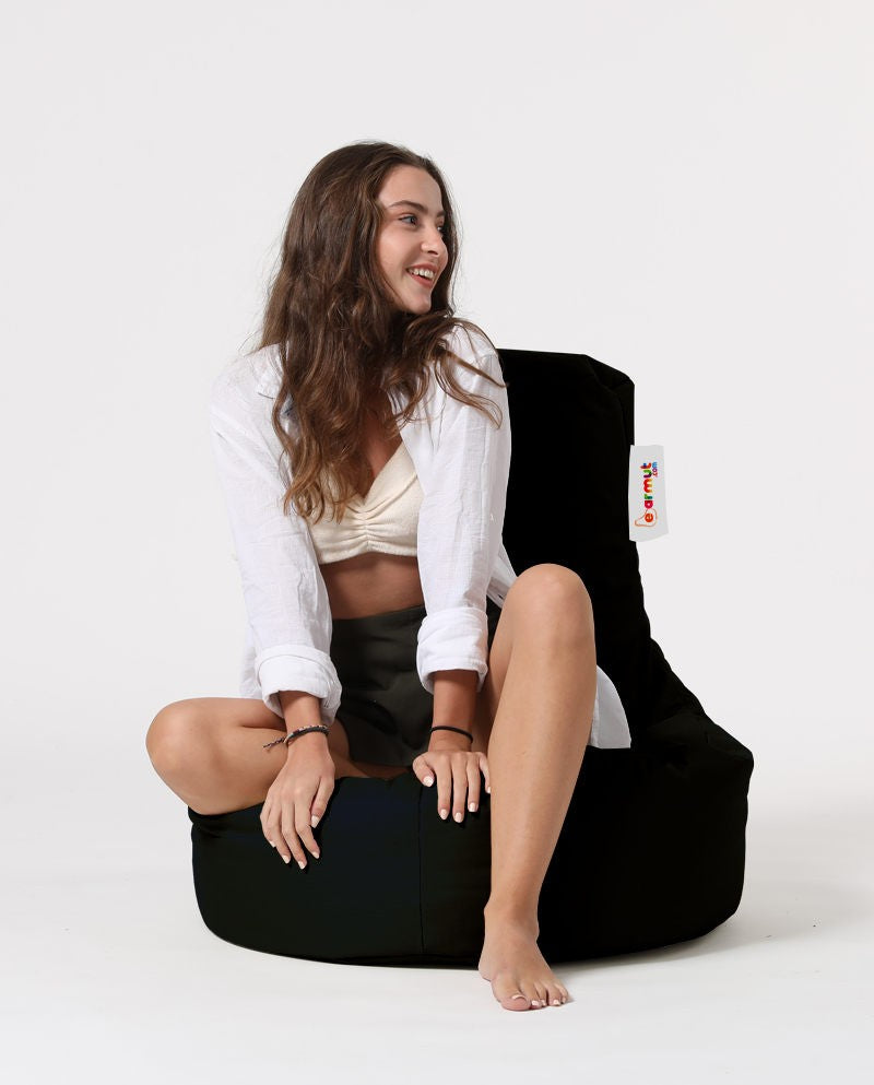 Pouf de jardin Lina - Black