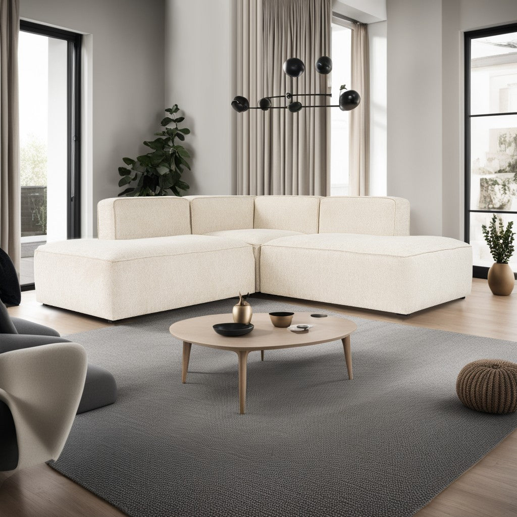 Canapé d'angle More M(M4-M2-M3) - Cream