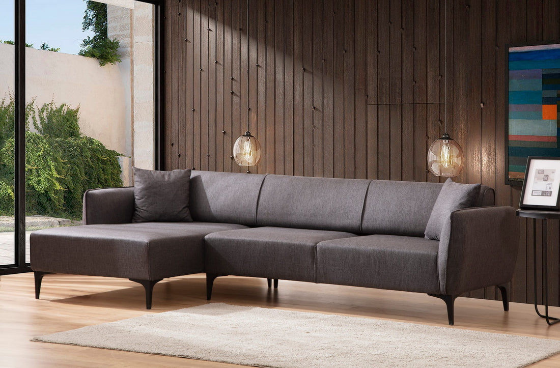Canapé d'angle Belissimo Left - Dark Grey