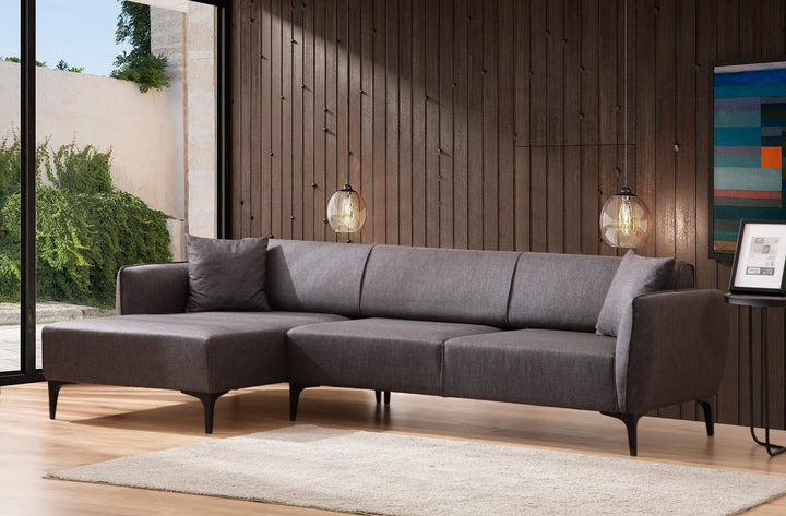 Canapé d'angle Belissimo Left - Dark Grey
