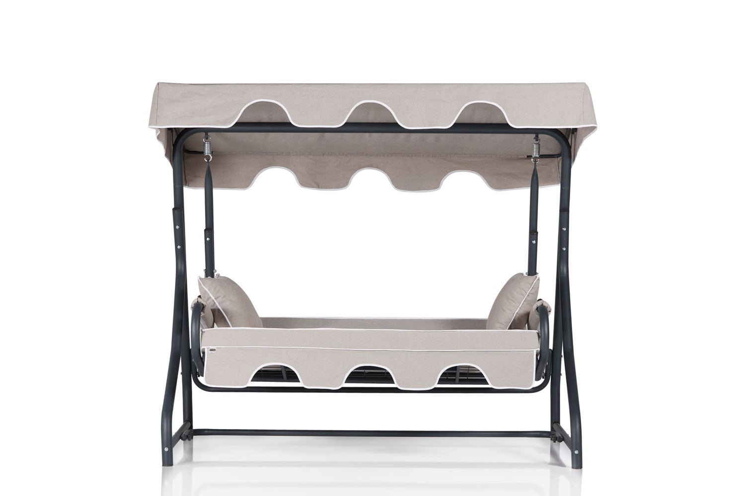 Chaise swing triple jardin Olea 4 - Multicolor