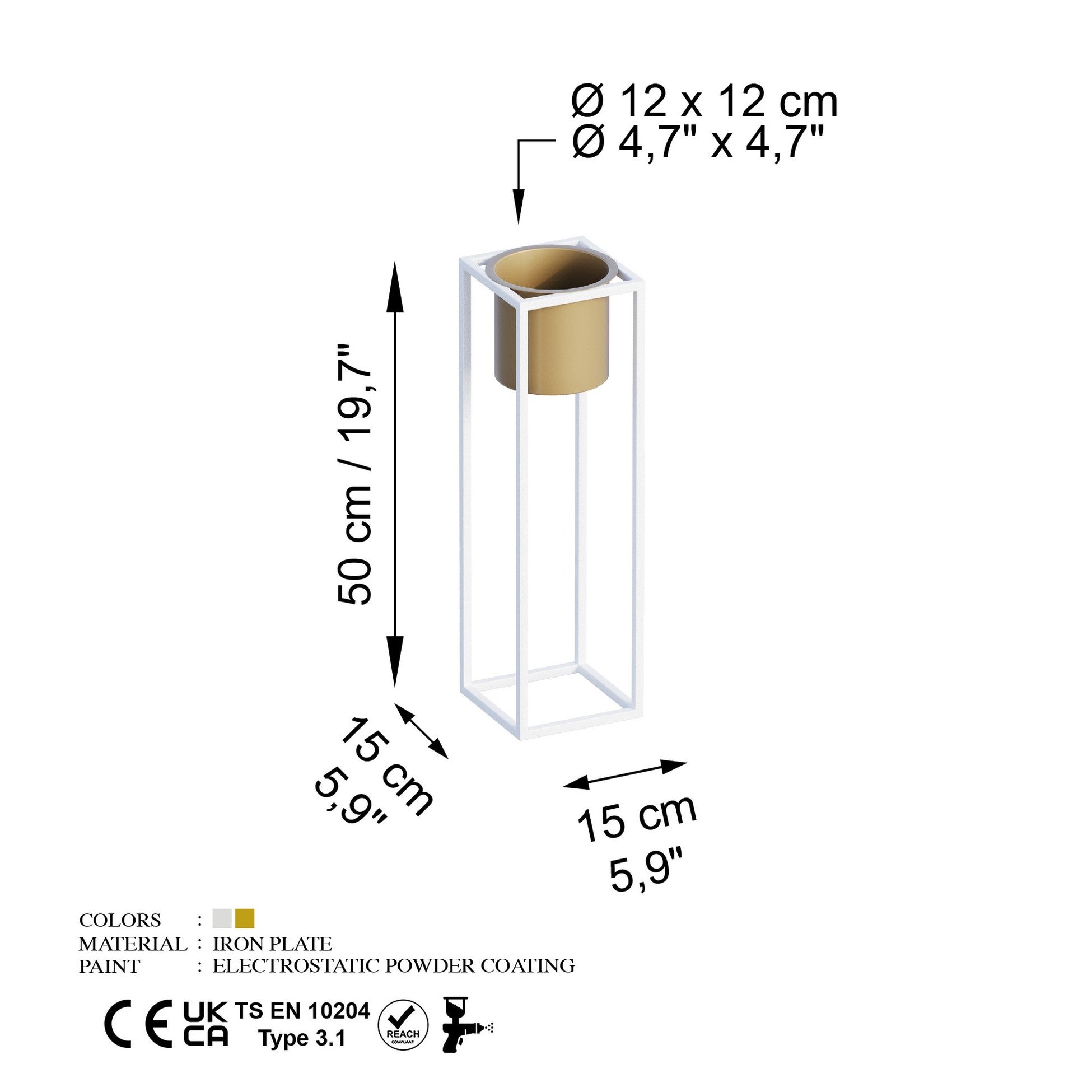 Pot décoratif GED-023-C