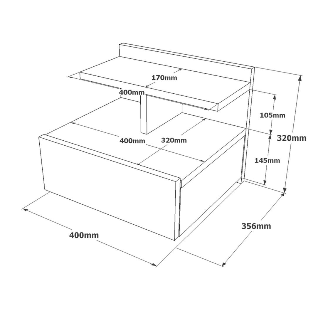Table de chevet LV28-RT
