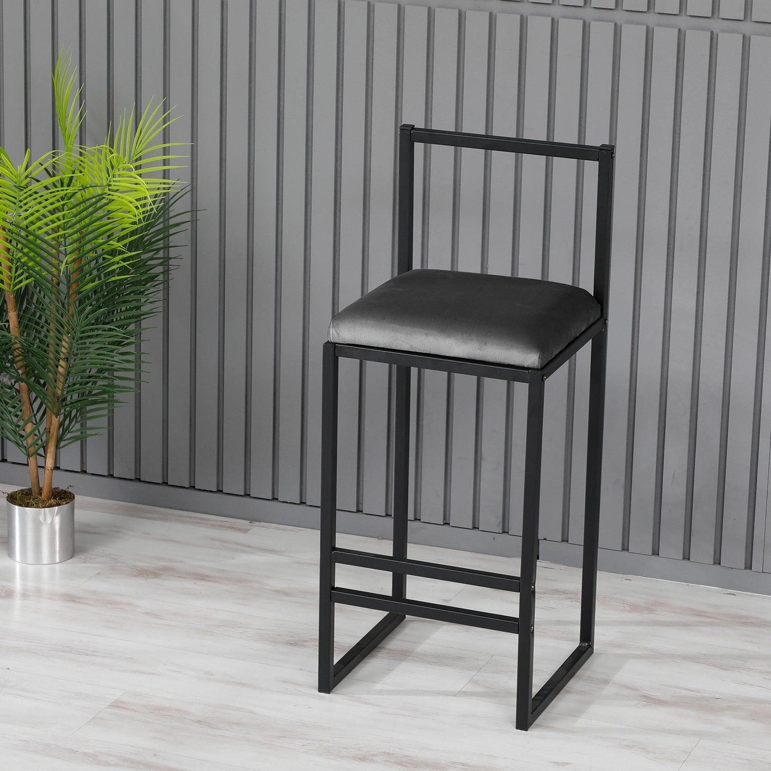 Tabouret de bar Nordic - Fume