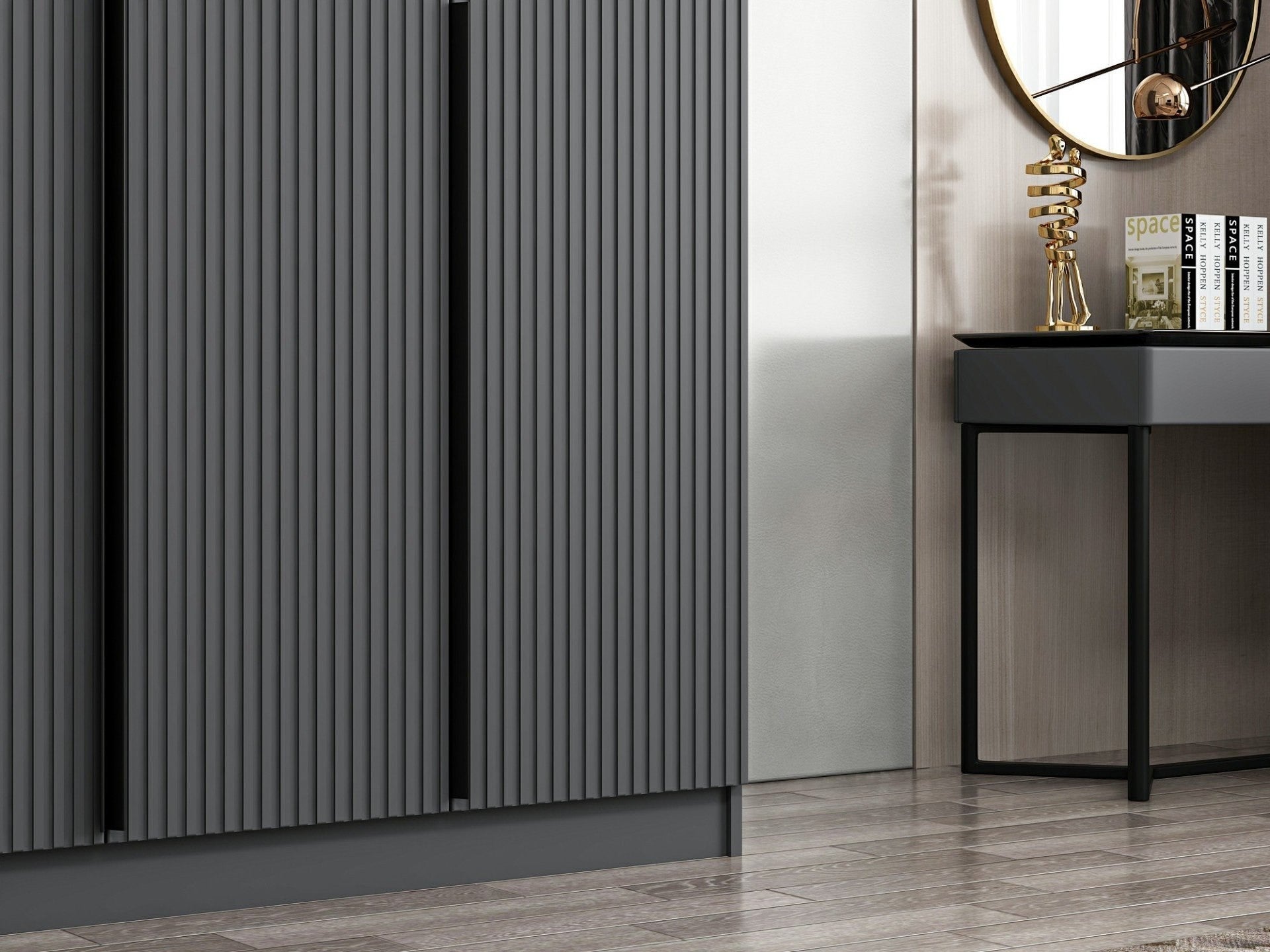 Armoire Kale Anthracite - 2287