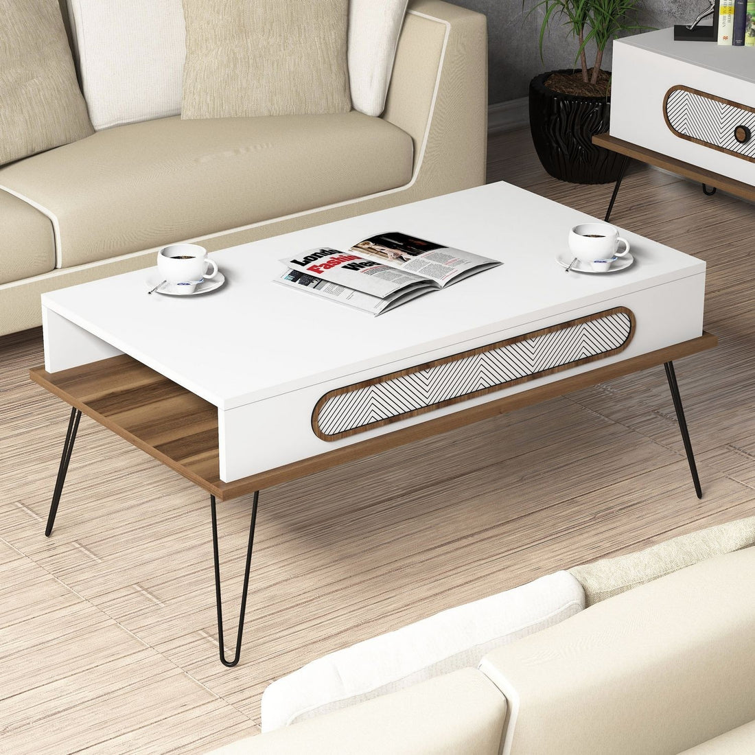 Table basse Ekol - White