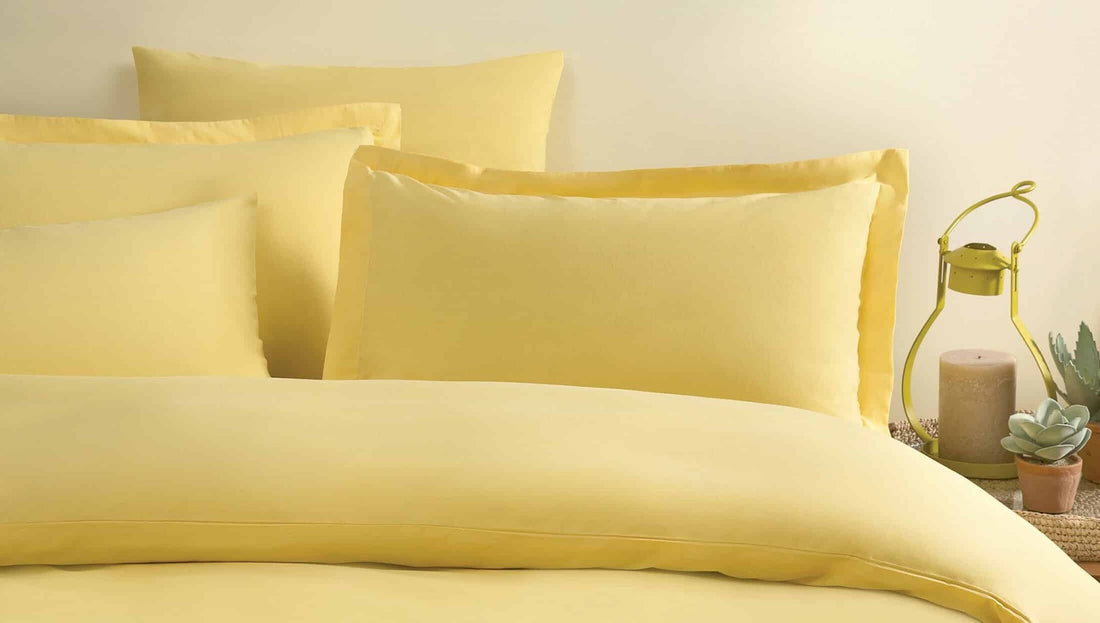 Naturalis Parure de Lit Jaune