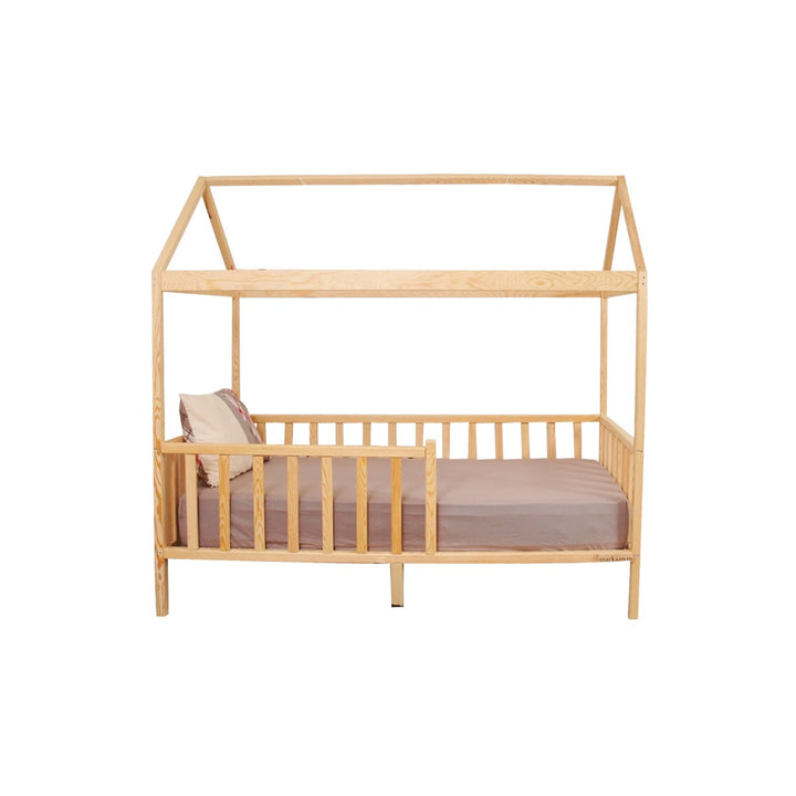 Lit cabane enfant Damla ,bois 90x190cm