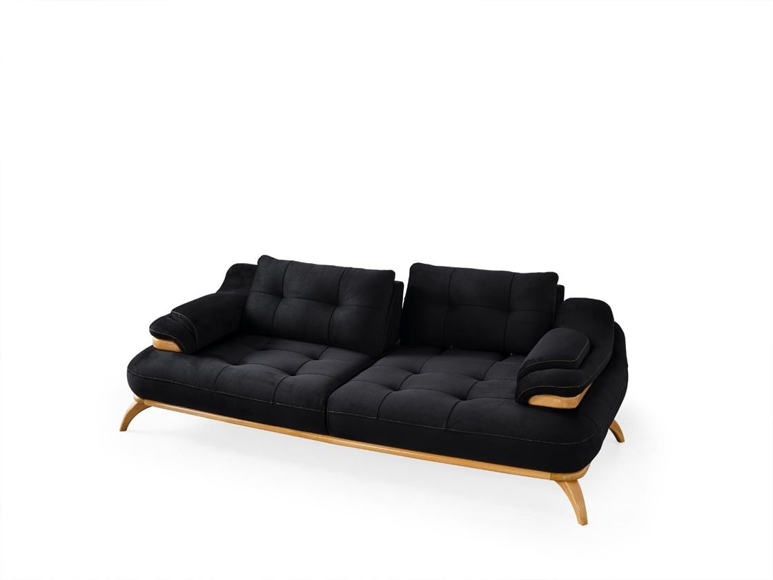 Rio Canapé 3 Places Noir