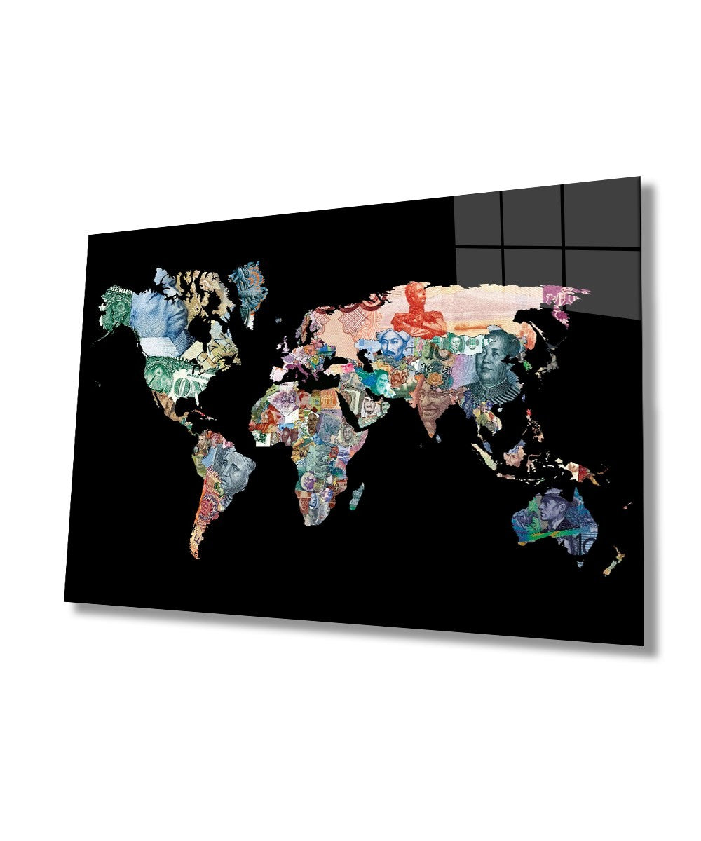 Peinture en verre trempé décoratif 0832 - 72 x 46