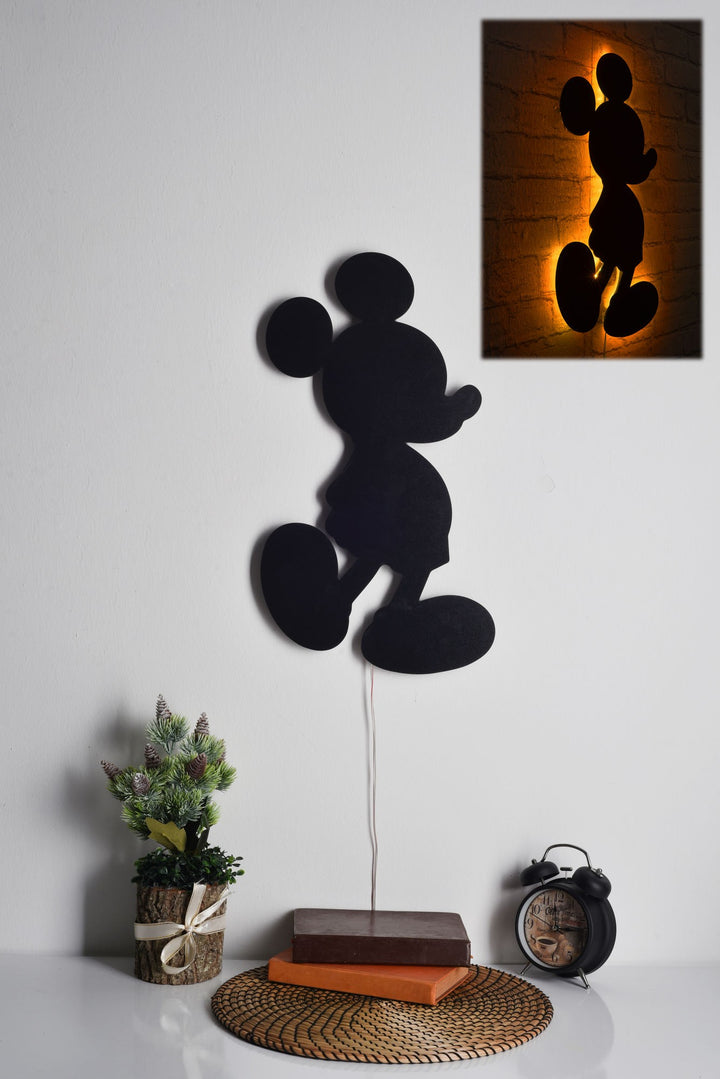 Éclairage LED décoratif Mickey Mouse - Yellow