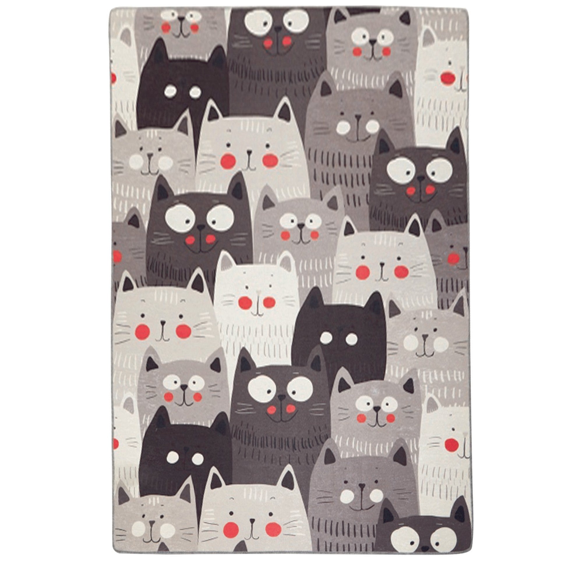 Tapis (150 x 240) Cats Gray Djt