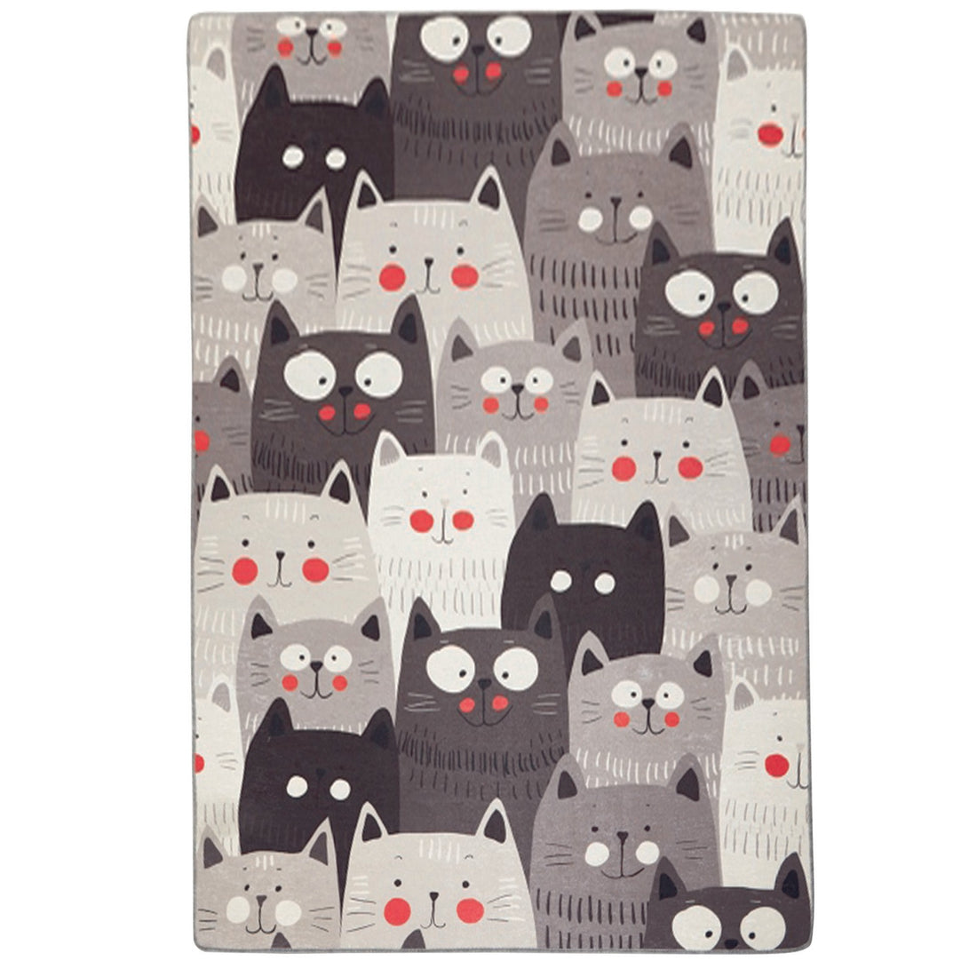 Tapis (150 x 240) Cats Gray Djt