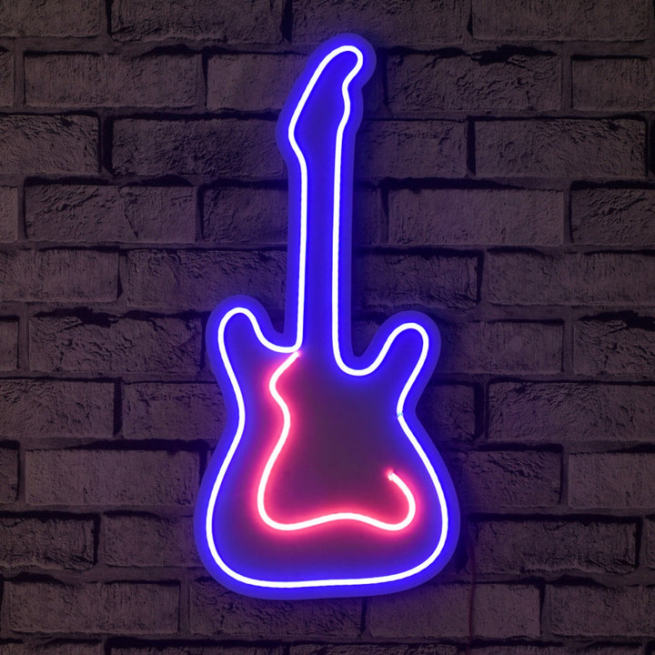 Éclairage LED en plastique décoratif Guitar - Blue
Pink