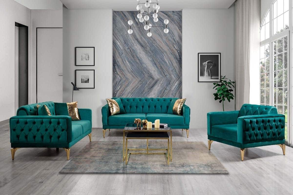 Veys Ensemble de Canapé Vert