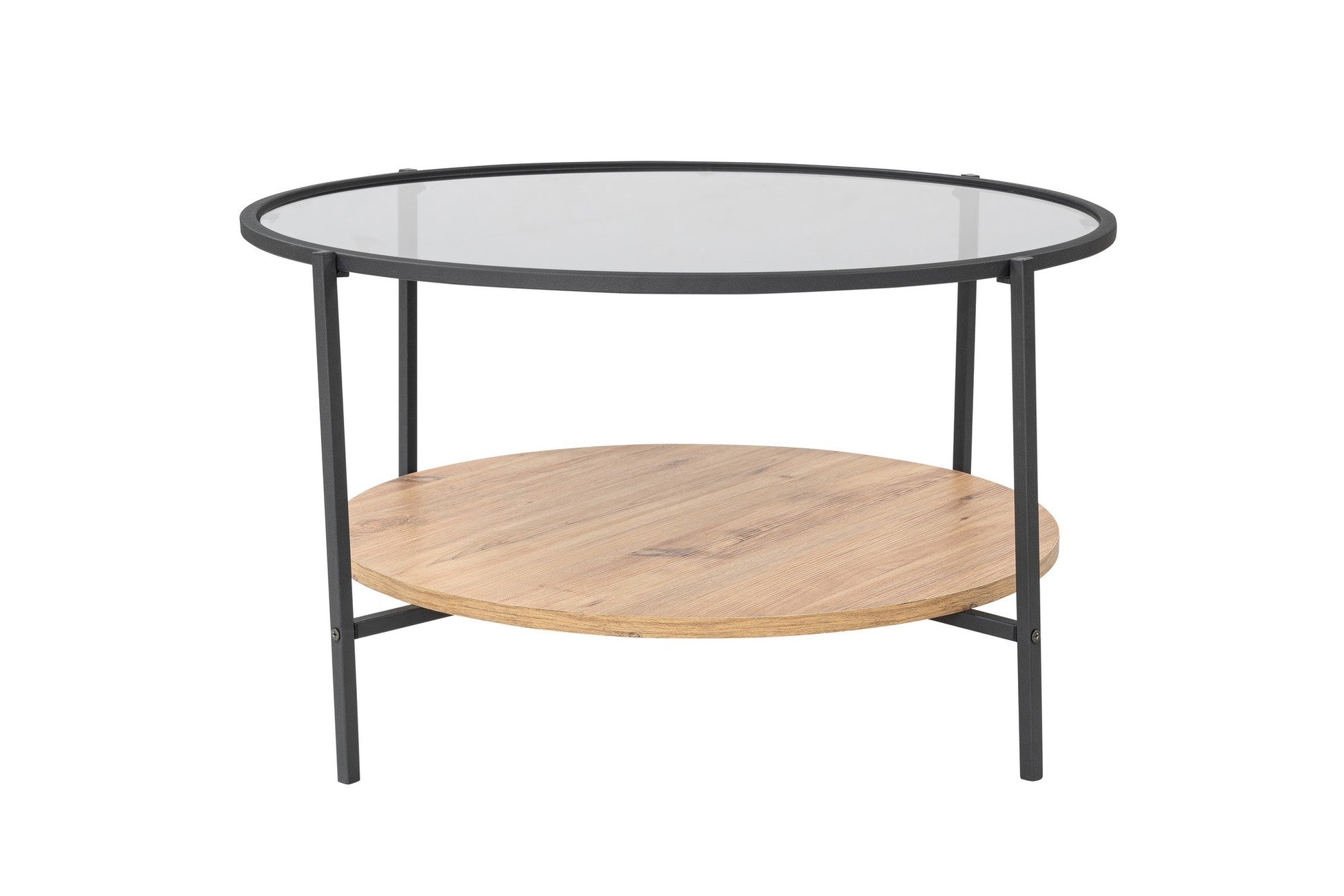 Table basse Astek - Oak, Black