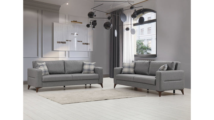 Canapé Kristal 3+3 - Dark Grey