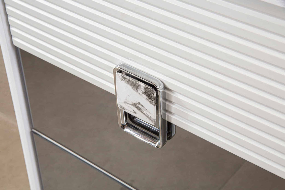 Golf Coiffeuse Avec Miroir 5 Portes 147x45x100