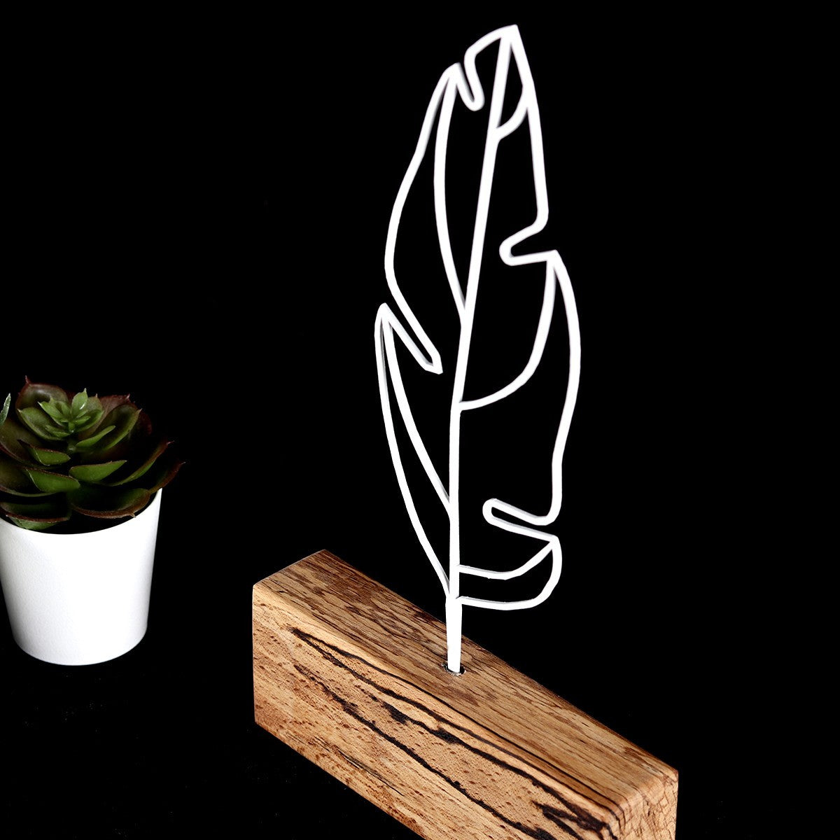 Objet décoratif Feather Mini - White