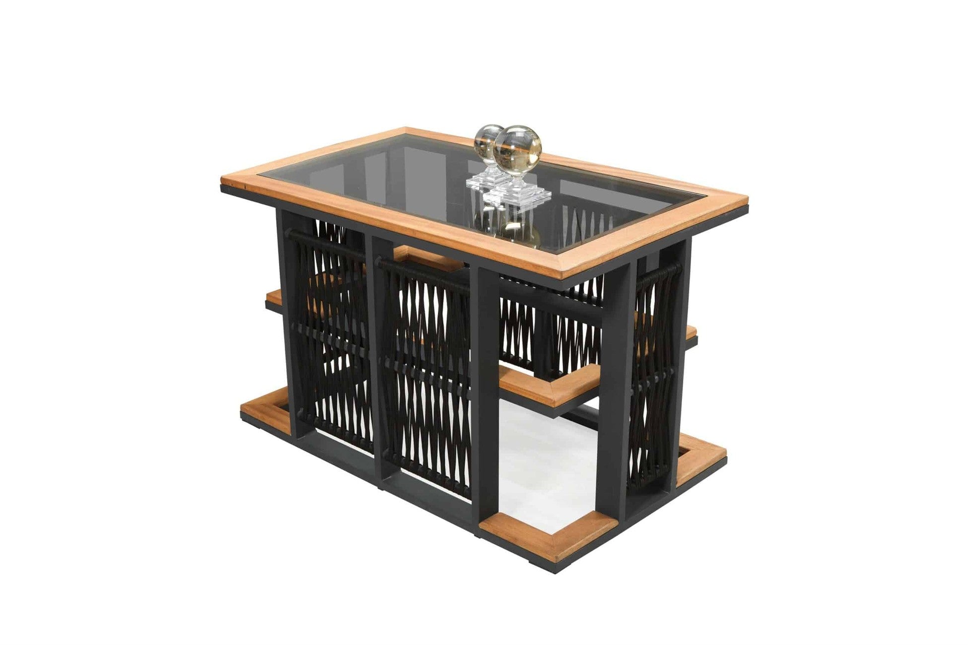 Salon de jardin avec coussins & table basse Lord