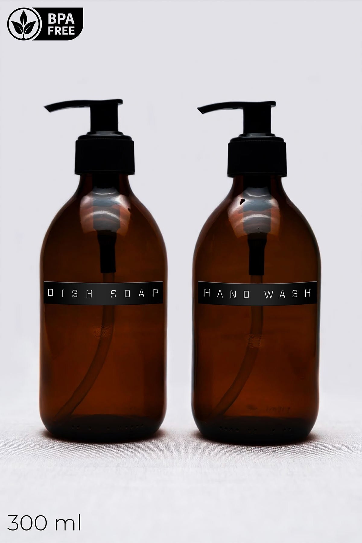 Distributeur de savon en verre DRLN-086