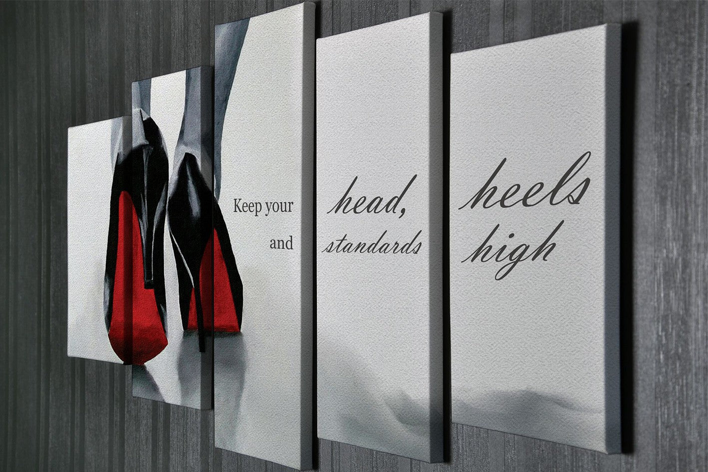 Peinture décorative en toile (5 pièces) BC047