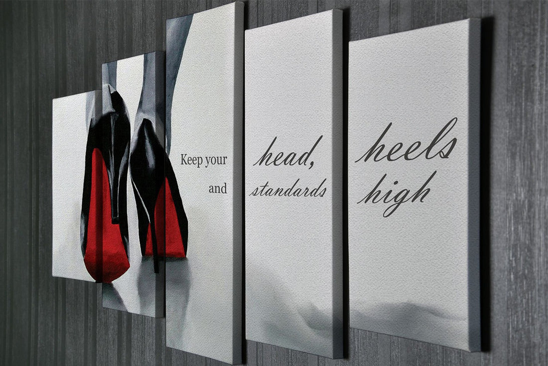 Peinture décorative en toile (5 pièces) BC047