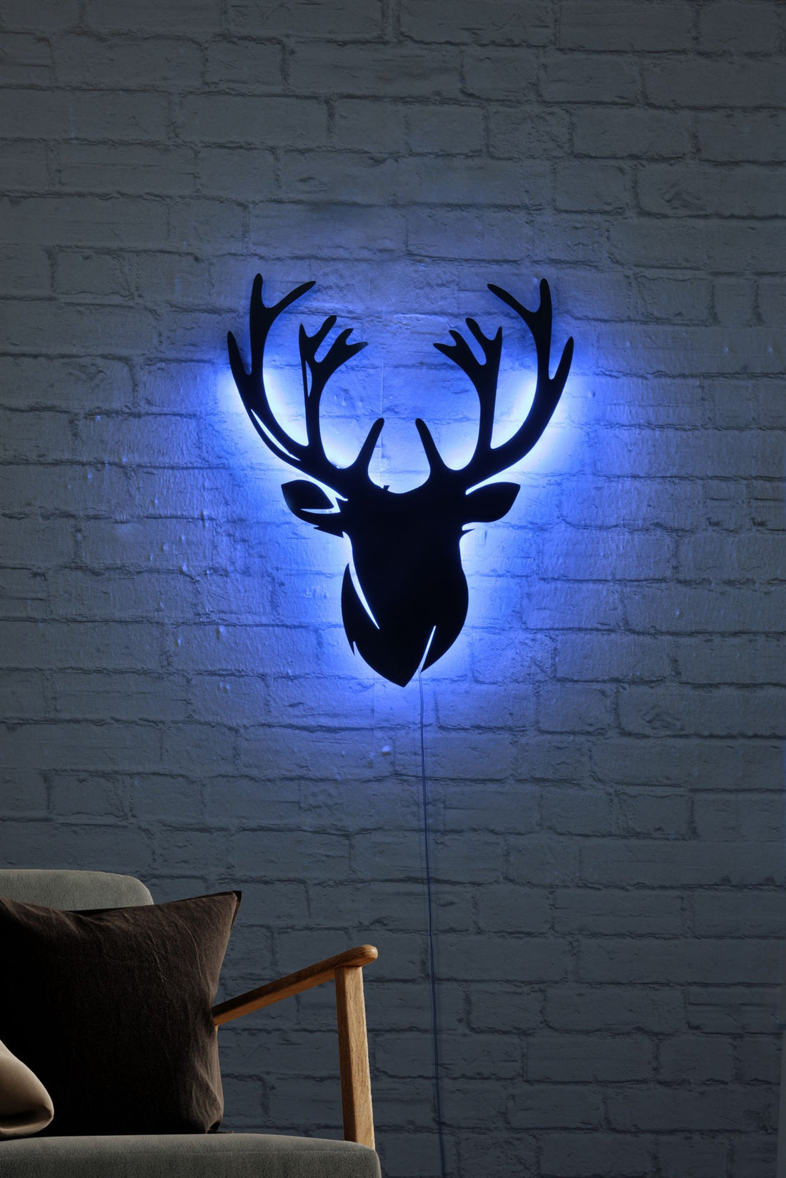Éclairage LED décoratif Deer 2 - Blue