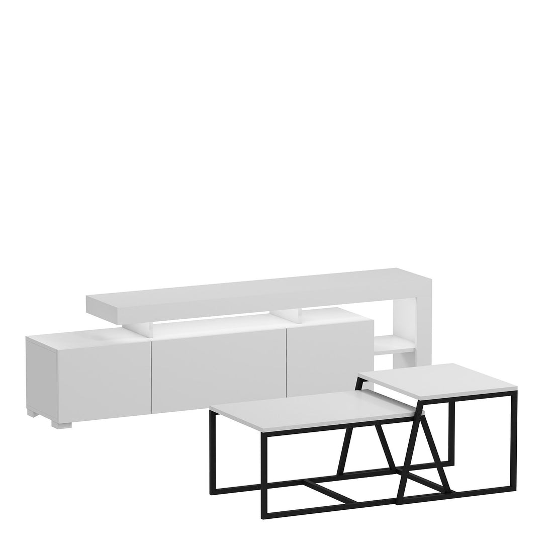 Ensemble de meubles de salon Beliz - White