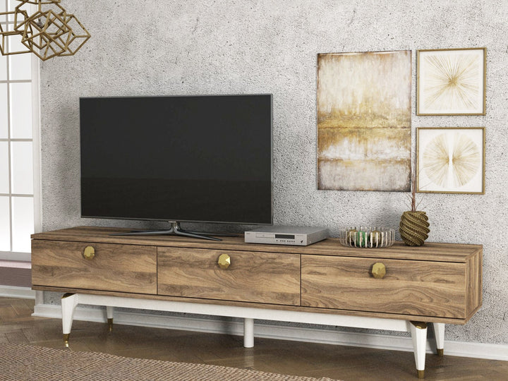 Meuble TV Buse (TV Sehpası) - Walnut