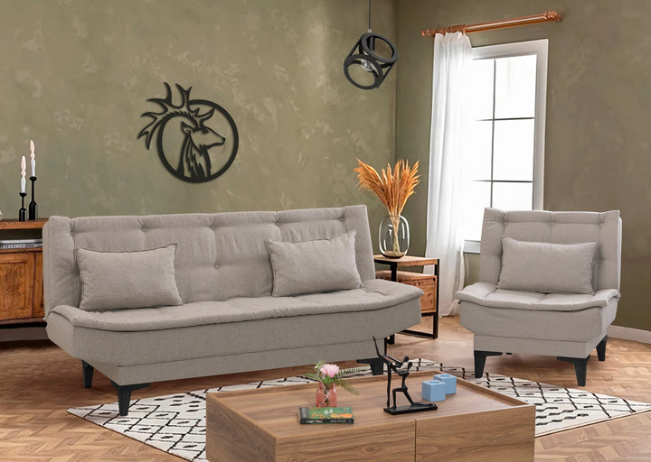 Ensemble de couchés Santo-S-1070 - Cream