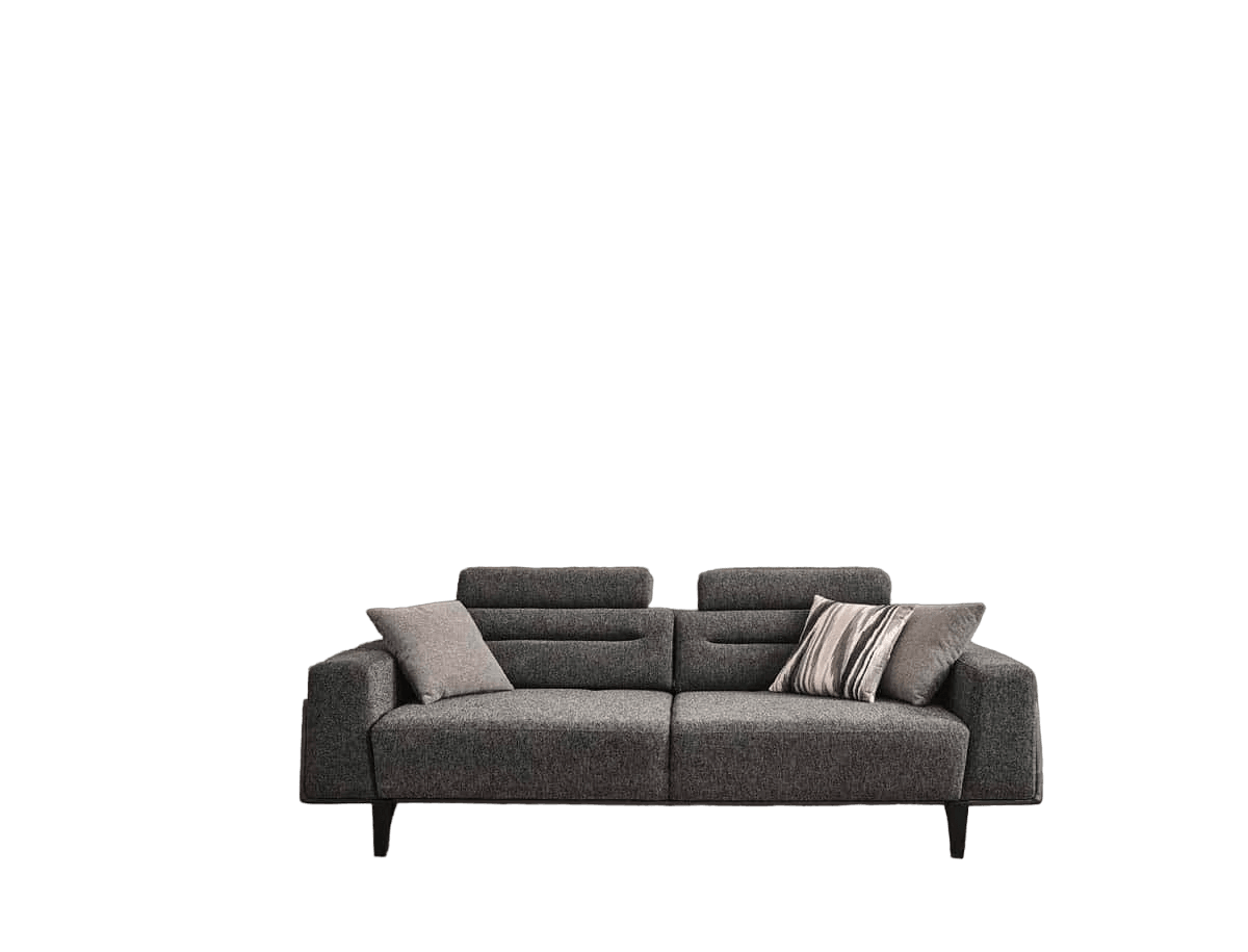 Oslo Gris Foncé canapé 3 Places