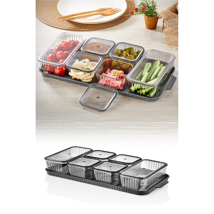 Storage Box Set (13 Pieces) Khvltseffaf - Anthracite
