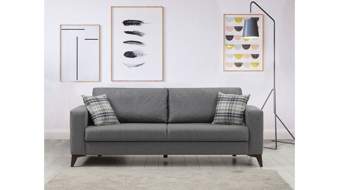 Canapé Kristal 3+3 - Dark Grey