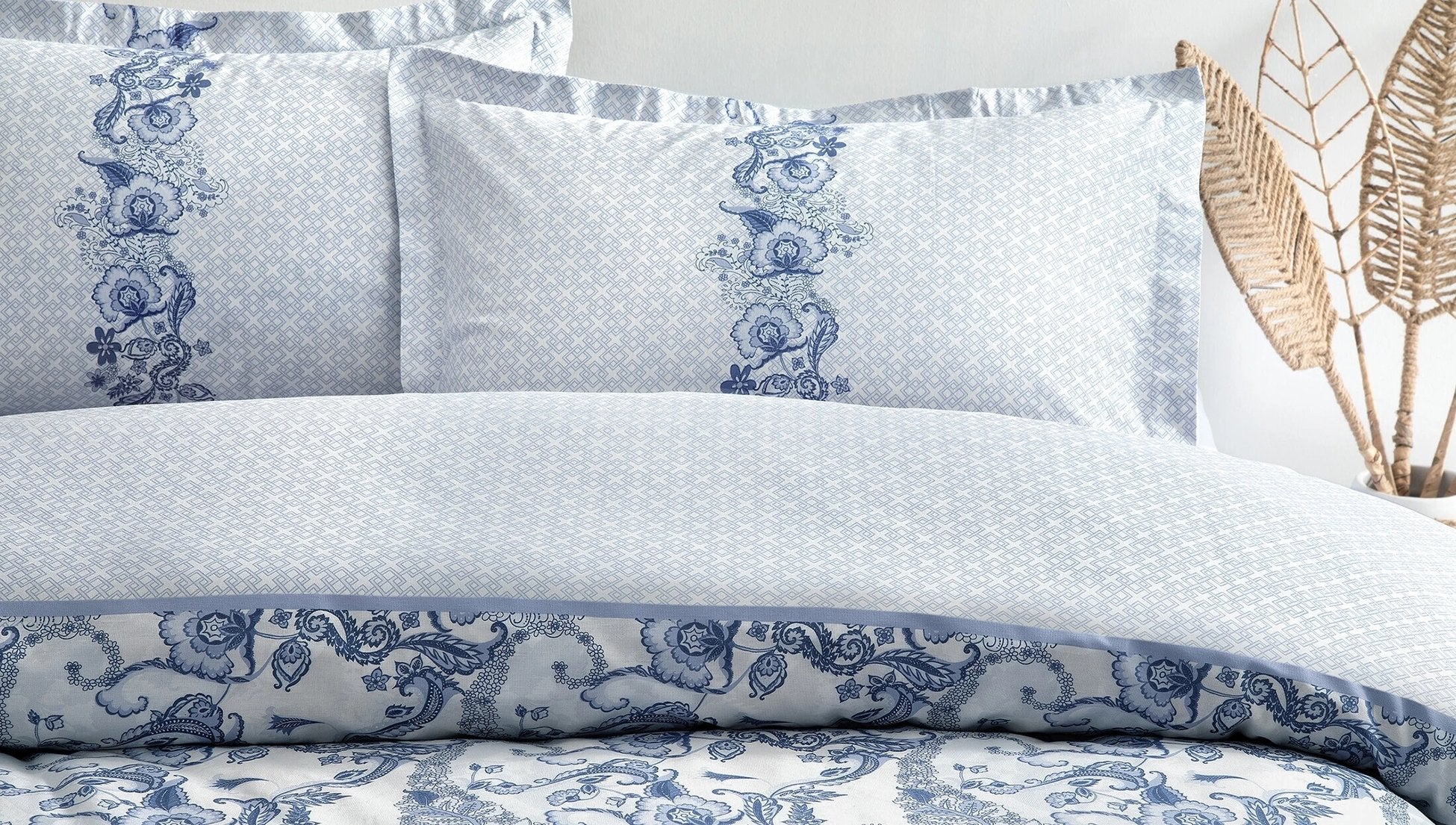 Marinella Parure de Lit Bleu