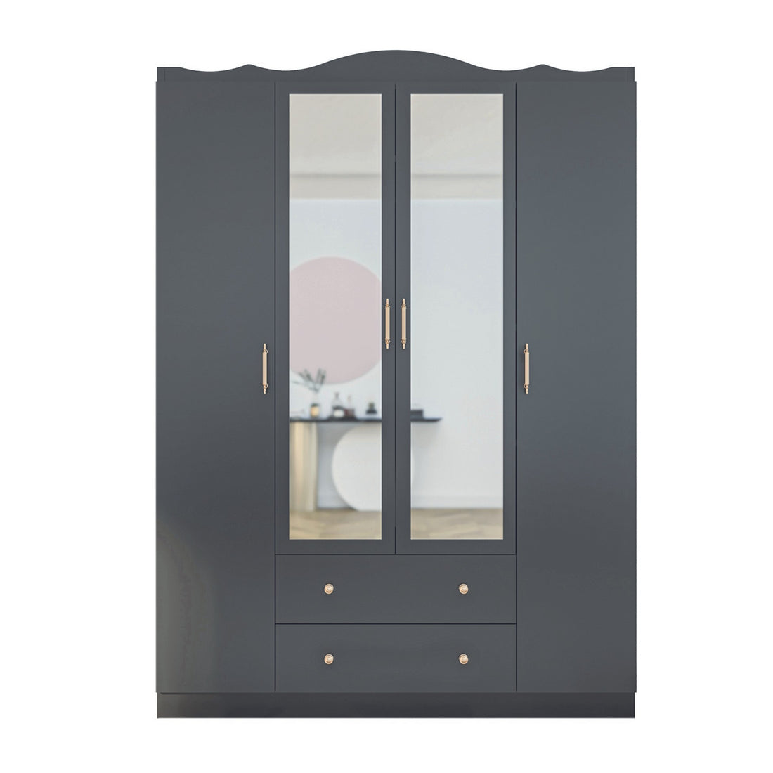 Ensemble de chambres jeunes Lavinia 004 - Anthracite