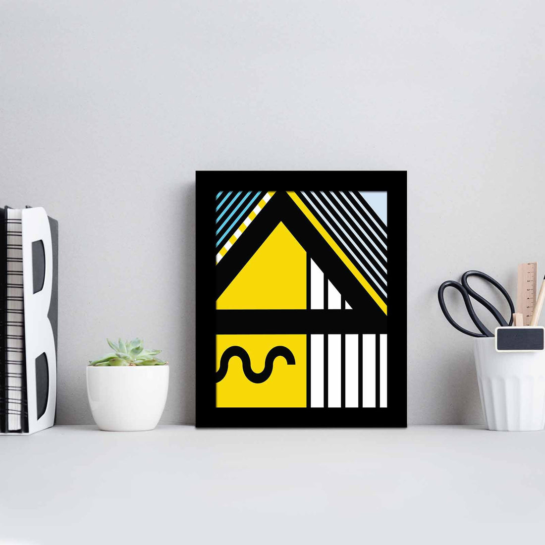 Peinture mdf encadrée décorative SCT-040