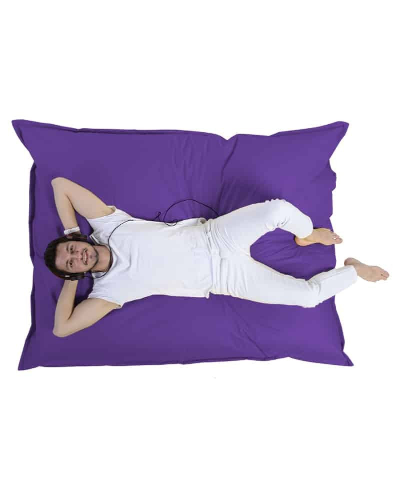 Coussin de sol Axina 140x180cm Tissu - XXL Pouf